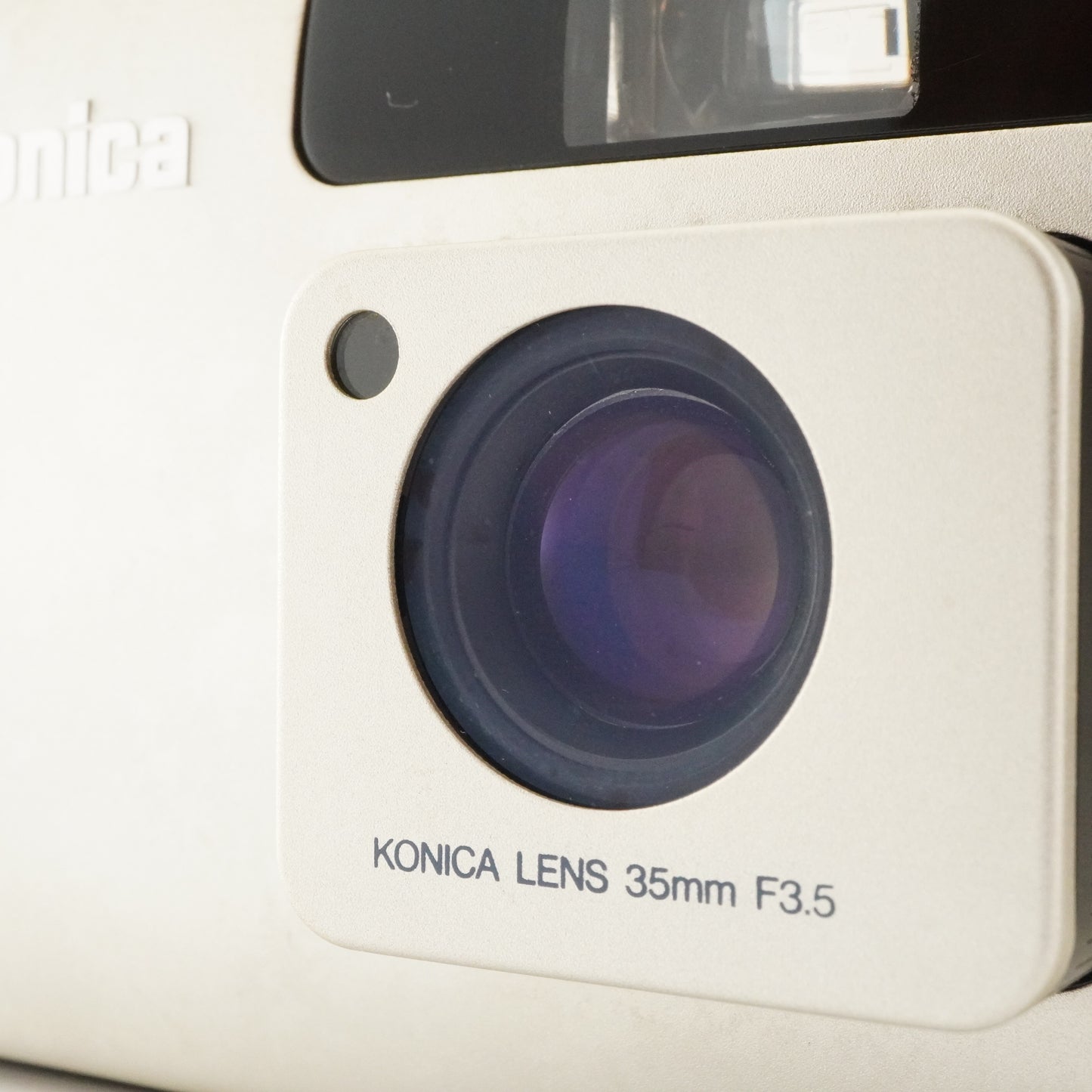 Konica BiG mini BM-201 Silver Point & Shoot Film Camera from Japan #4695
