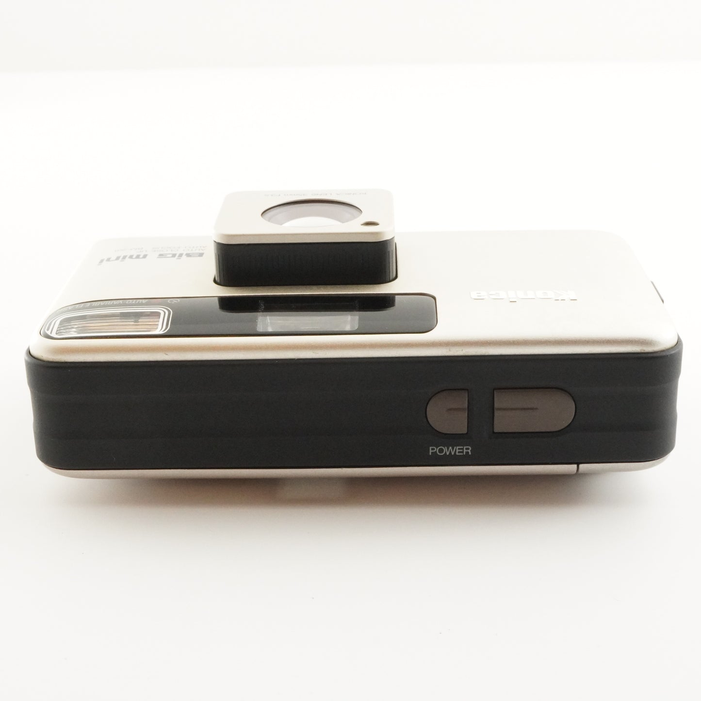 Konica BiG mini BM-201 Silver Point & Shoot Film Camera from Japan #4695