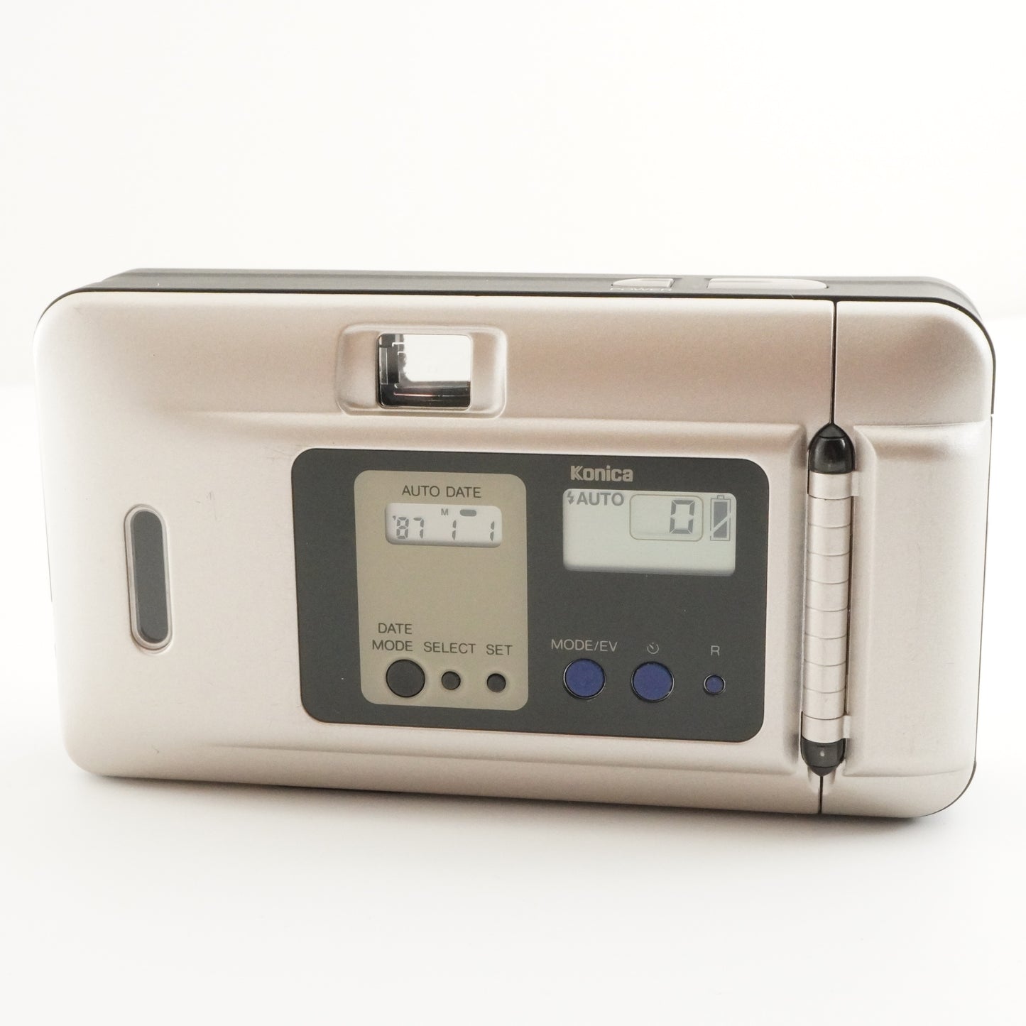 Konica BiG mini BM-201 Silver Point & Shoot Film Camera from Japan #4695