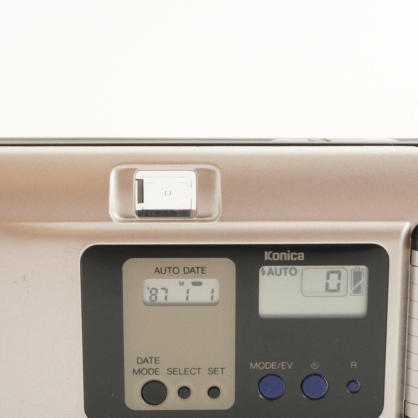 Konica BiG mini BM-201 Silver Point & Shoot Film Camera from Japan #4695