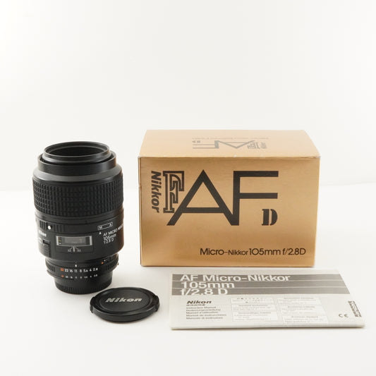 Nikon AF MICRO NIKKOR 105mm F2.8 D In Box AF MACRO Lens from Japan #4907