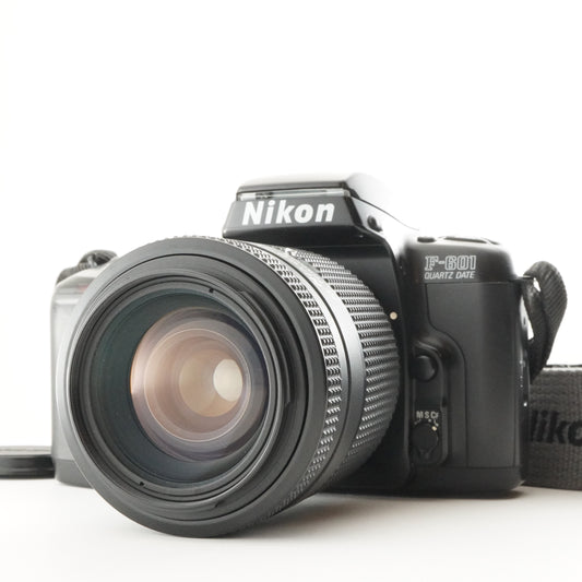 Nikon F-601 + AF NIKKOR 35-105mm F3.5-4.5 SLR 35mm Film Camera from Japan #4752