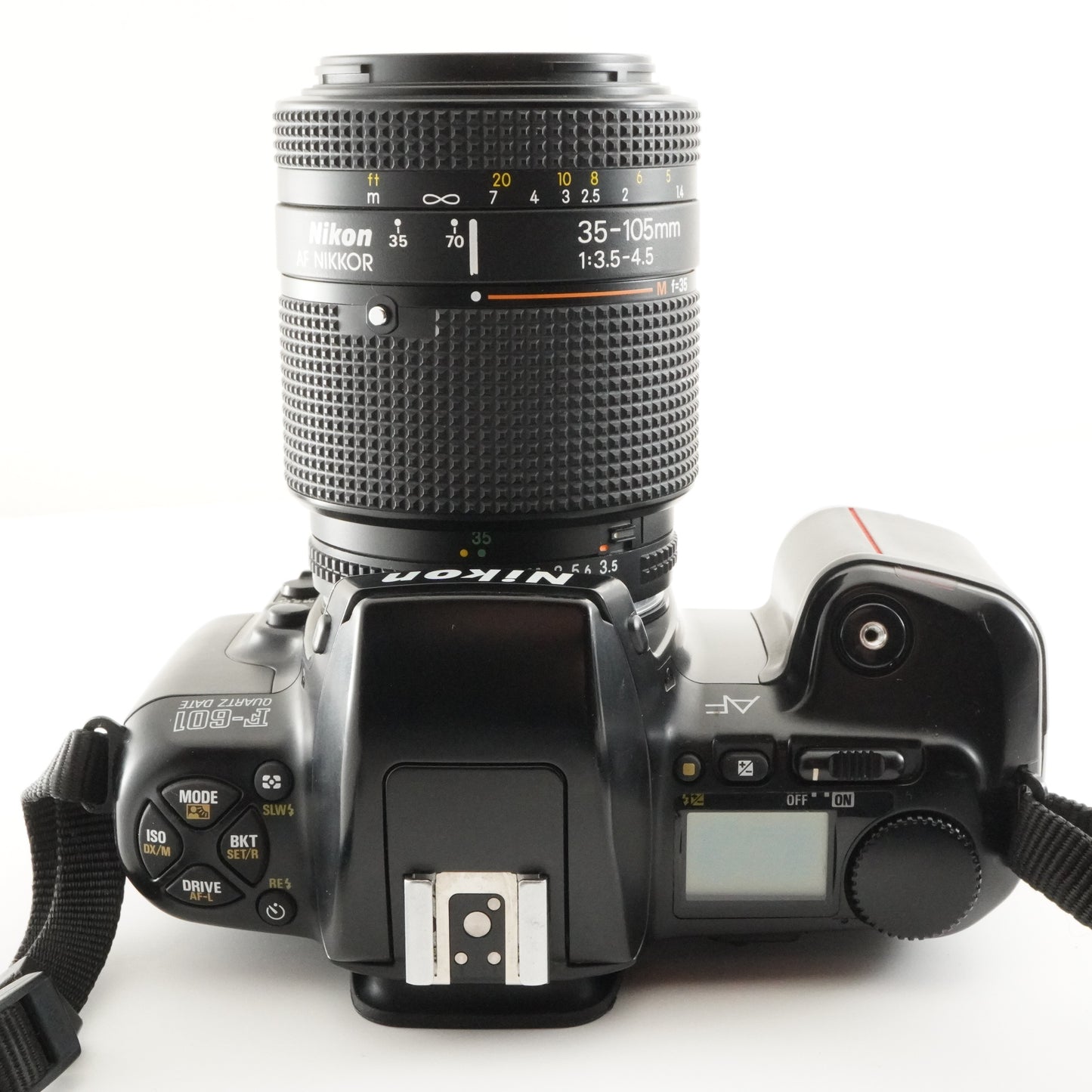Nikon F-601 + AF NIKKOR 35-105mm F3.5-4.5 SLR 35mm Film Camera from Japan #4752