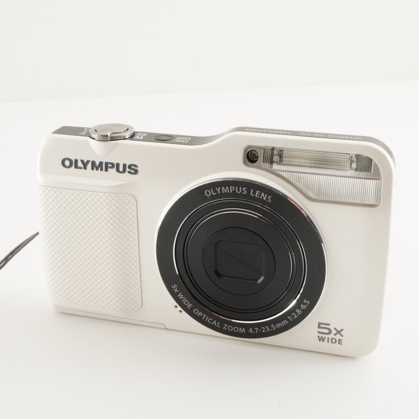 OLYMPUS VG-170 White In Box With 4GB SDHC Card Digital Camera from Japan #4550