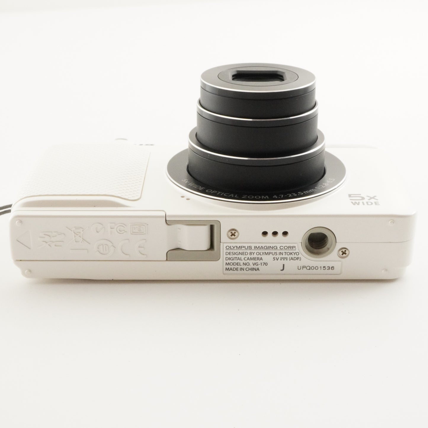 OLYMPUS VG-170 White In Box With 4GB SDHC Card Digital Camera from Japan #4550