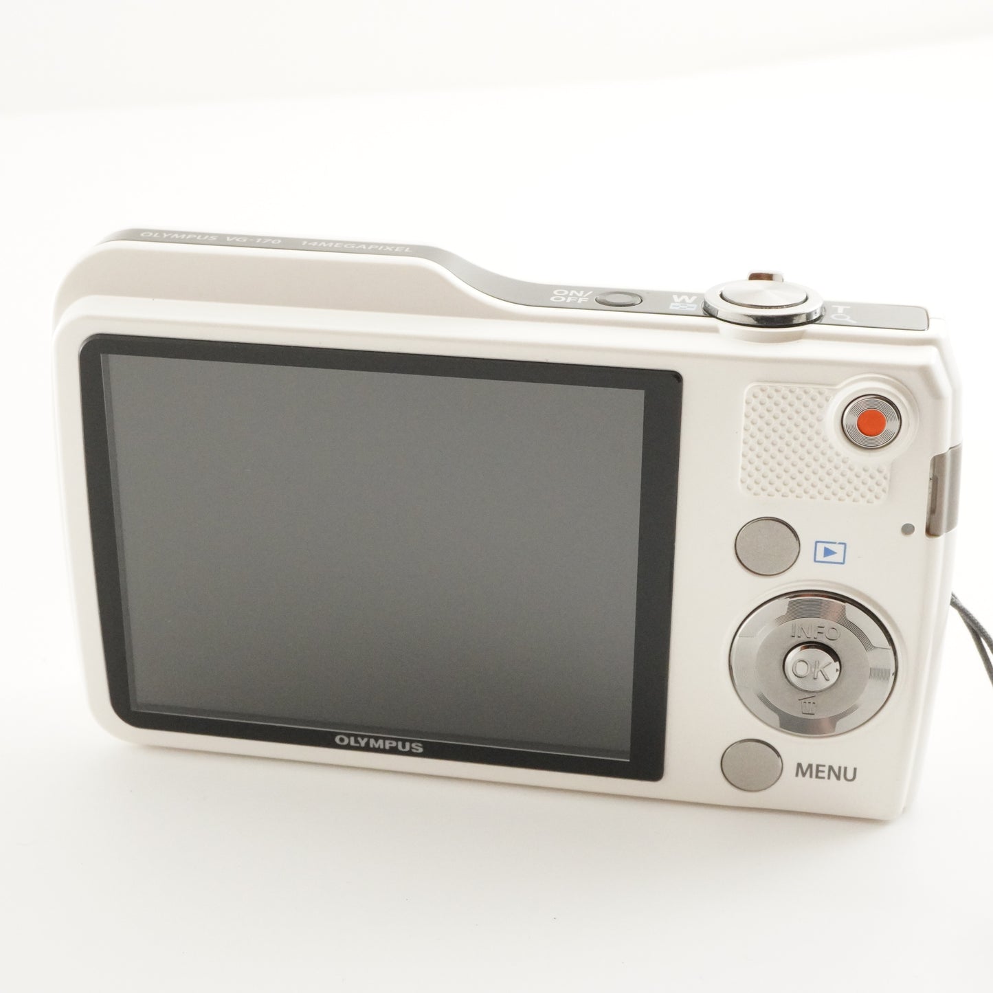 OLYMPUS VG-170 White In Box With 4GB SDHC Card Digital Camera from Japan #4550