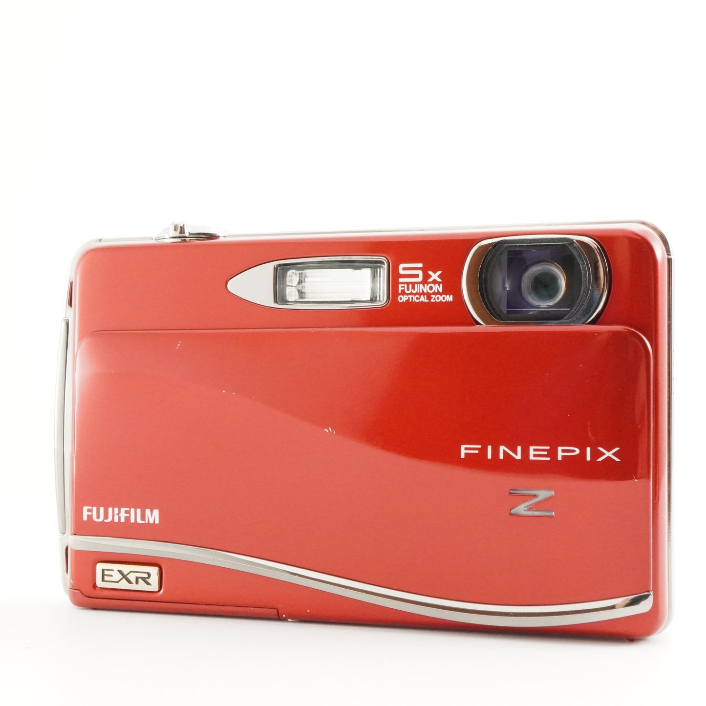 FUJIFILM FINEPIX Z800 EXR Red In Box With 4GB SDHC Card from Japan #4557