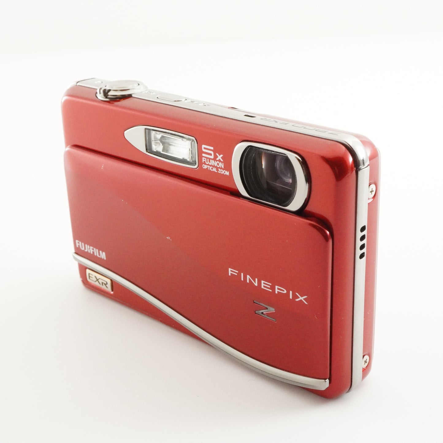 FUJIFILM FINEPIX Z800 EXR Red In Box With 4GB SDHC Card from Japan #4557