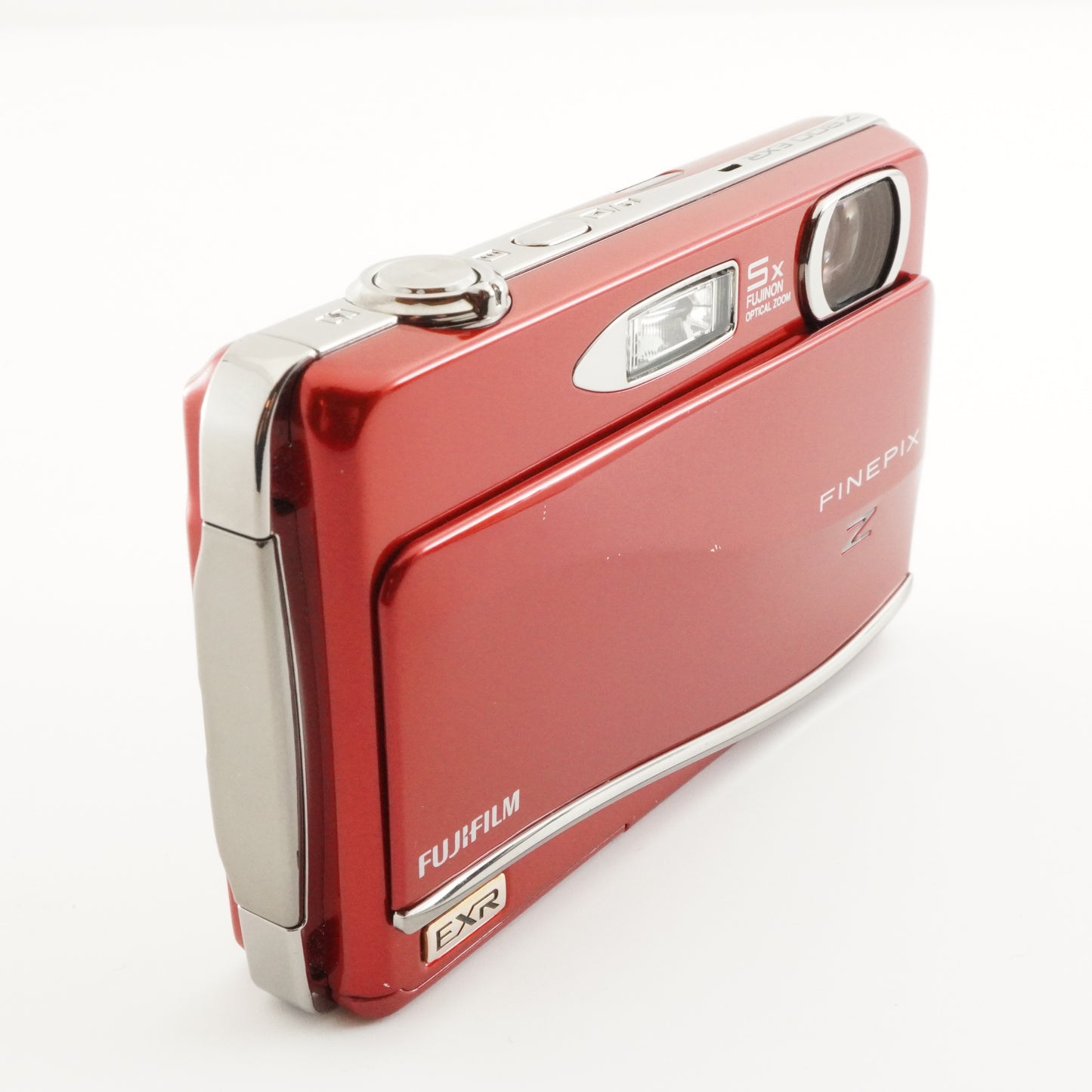 FUJIFILM FINEPIX Z800 EXR Red In Box With 4GB SDHC Card from Japan #4557