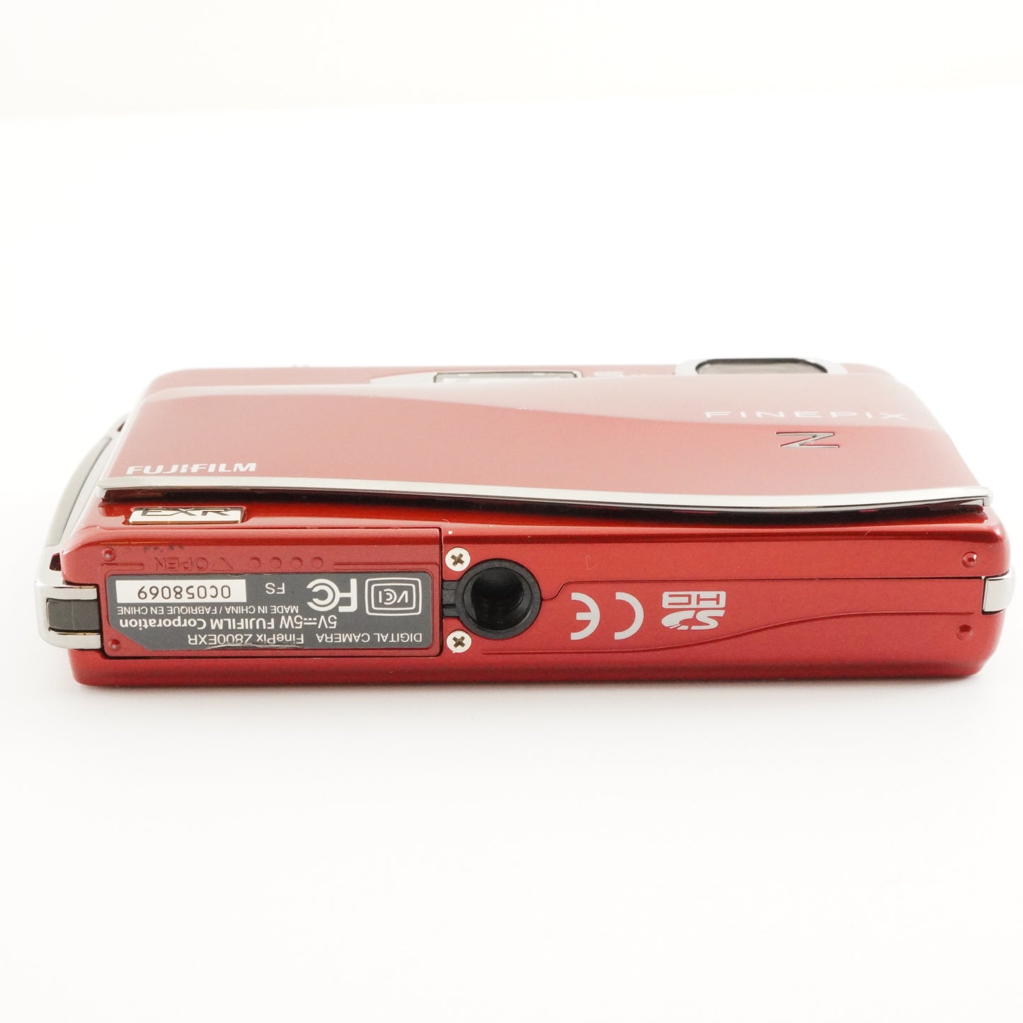 FUJIFILM FINEPIX Z800 EXR Red In Box With 4GB SDHC Card from Japan #4557