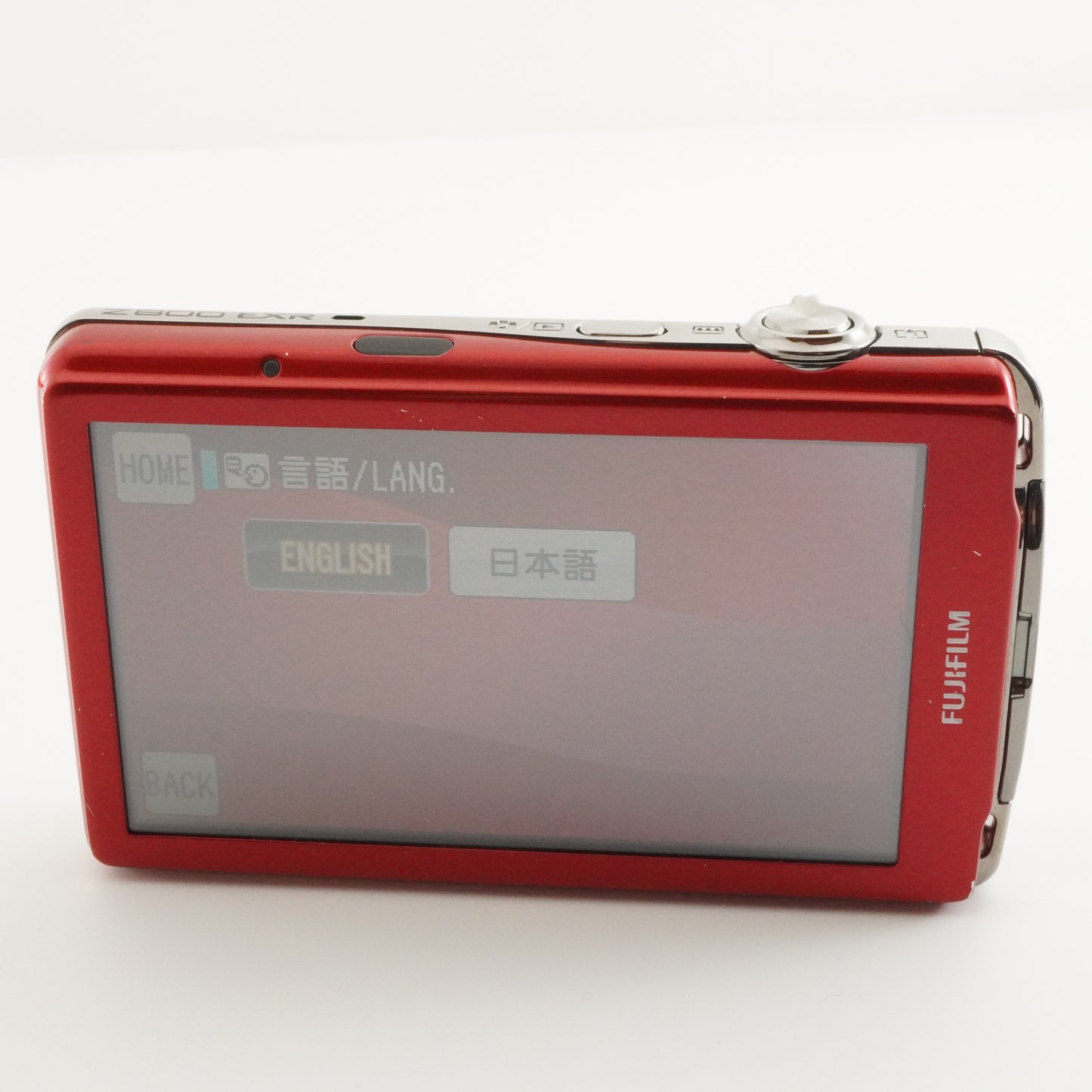 FUJIFILM FINEPIX Z800 EXR Red In Box With 4GB SDHC Card from Japan #4557
