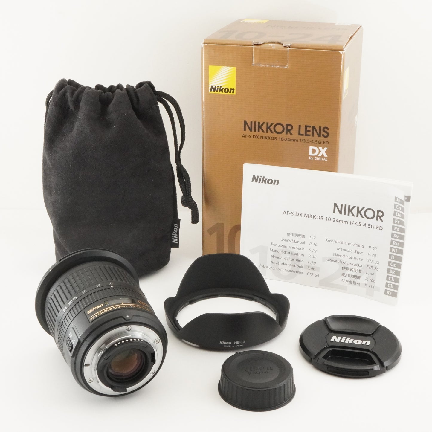 Nikon AF-S DX NIKKOR 10-24mm F3.5-4.5G ED In Box from Japan #5932