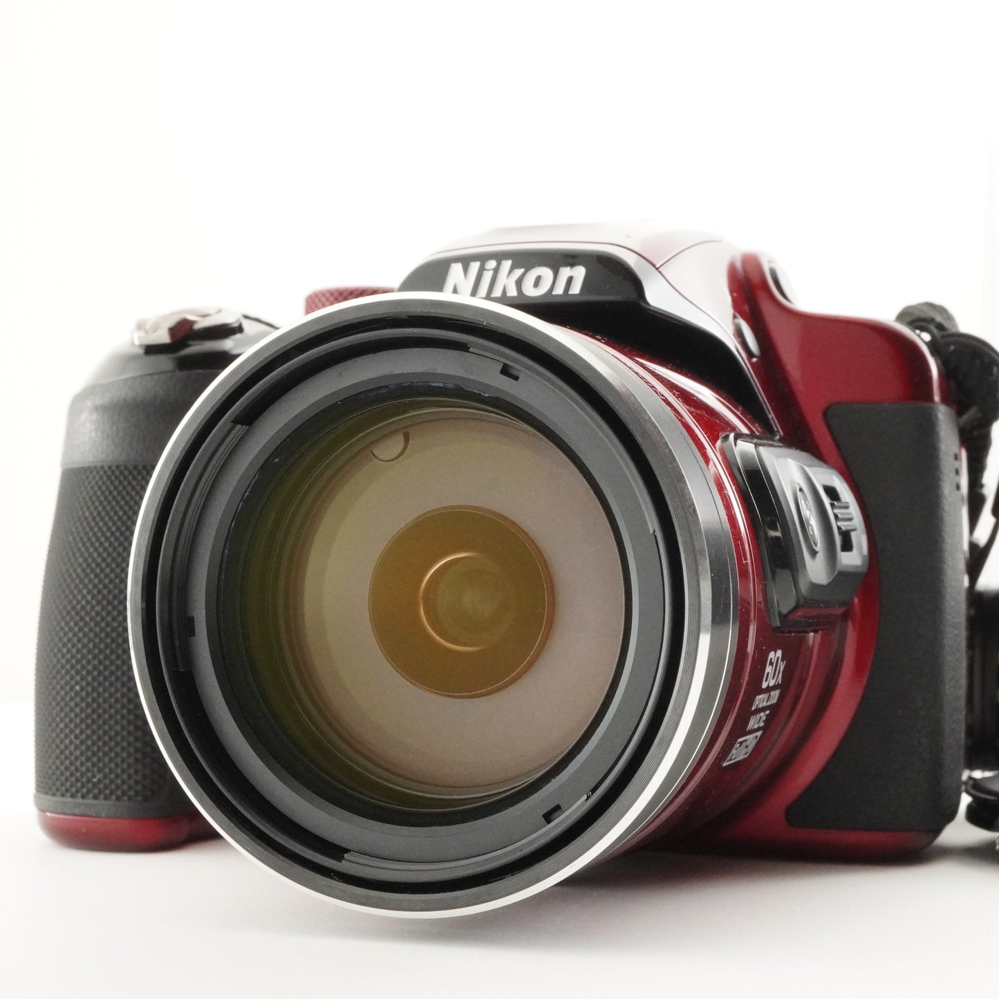 Nikon COOLPIX P610 Red In Box With 4GB SDHC Card from Japan #5921