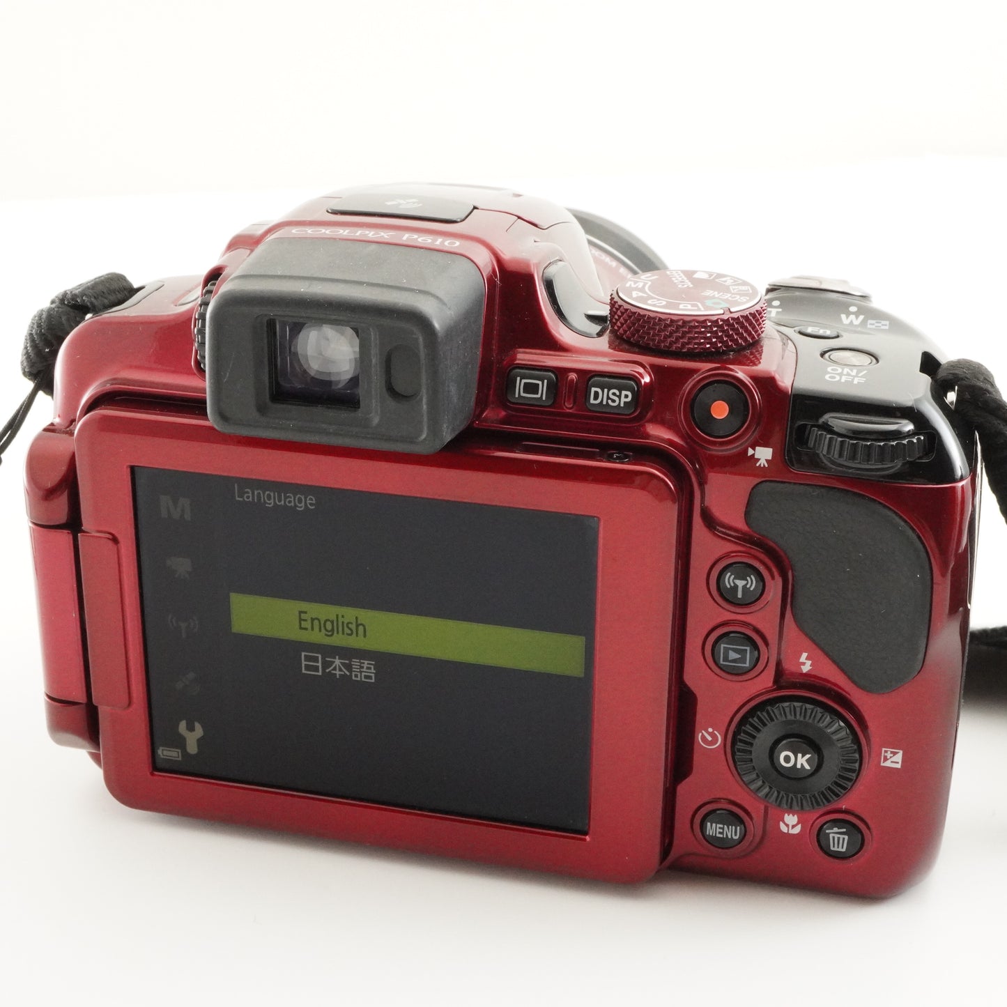 Nikon COOLPIX P610 Red In Box With 4GB SDHC Card from Japan #5921