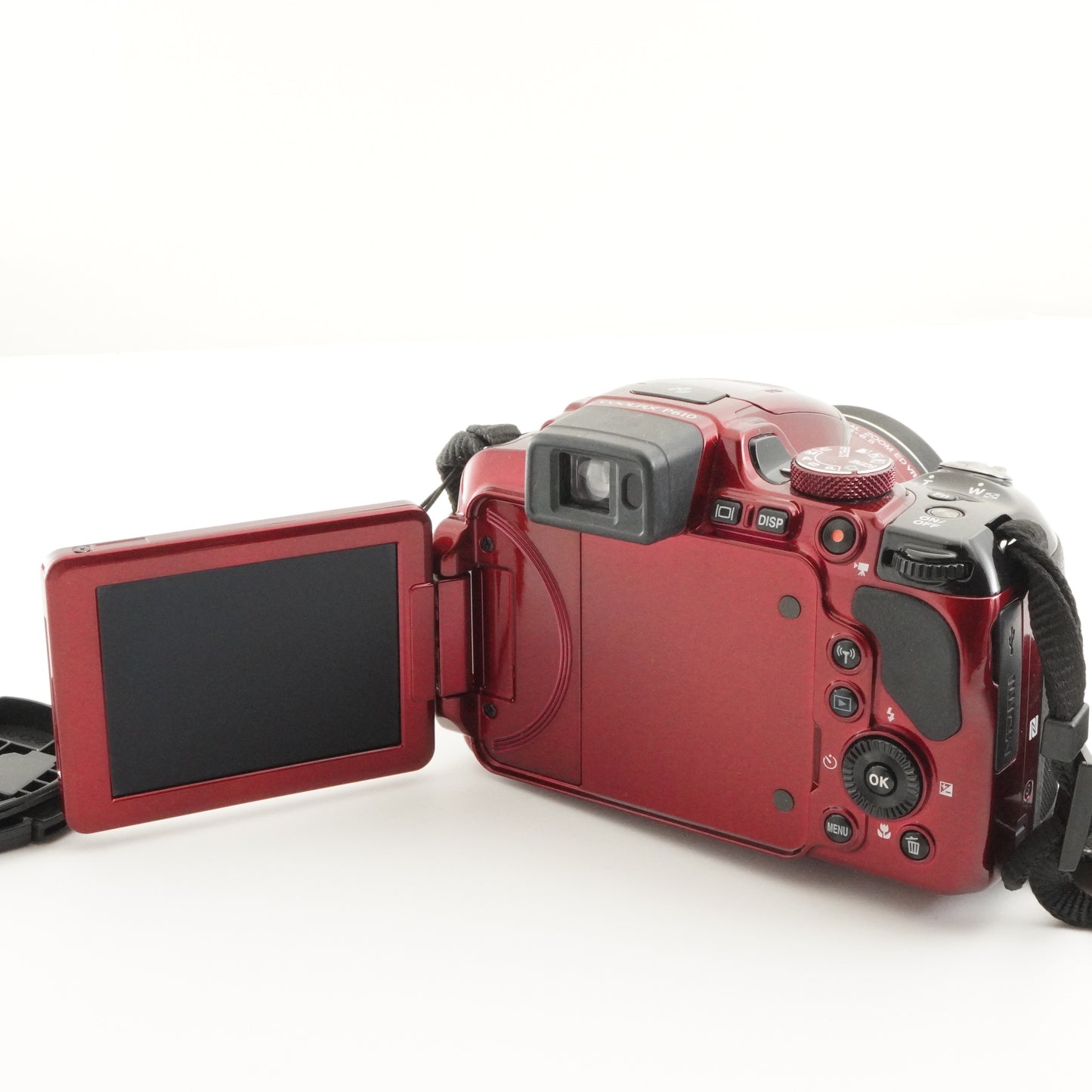 Nikon COOLPIX P610 Red In Box With 4GB SDHC Card from Japan #5921