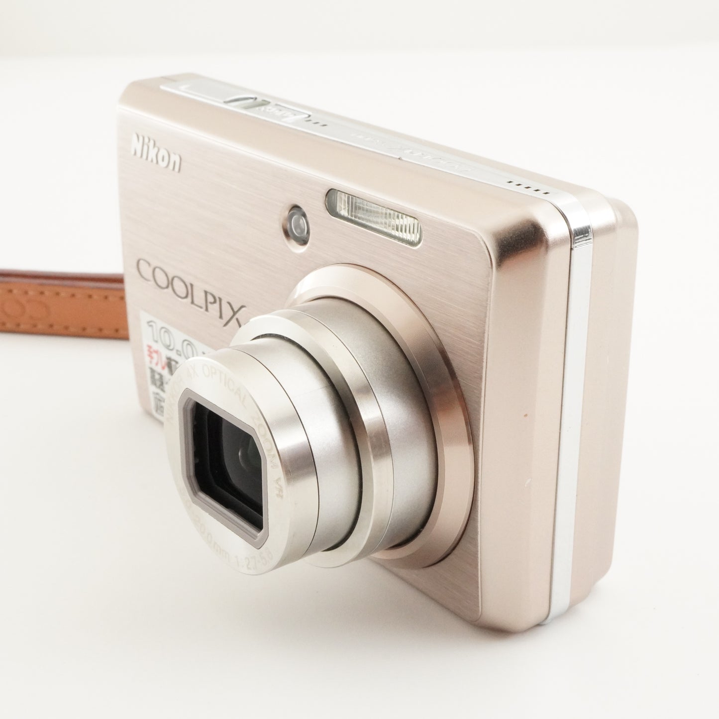 Nikon COOLPIX S600 Pink Gold In Box With 4GB SDHC Card from Japan #5863