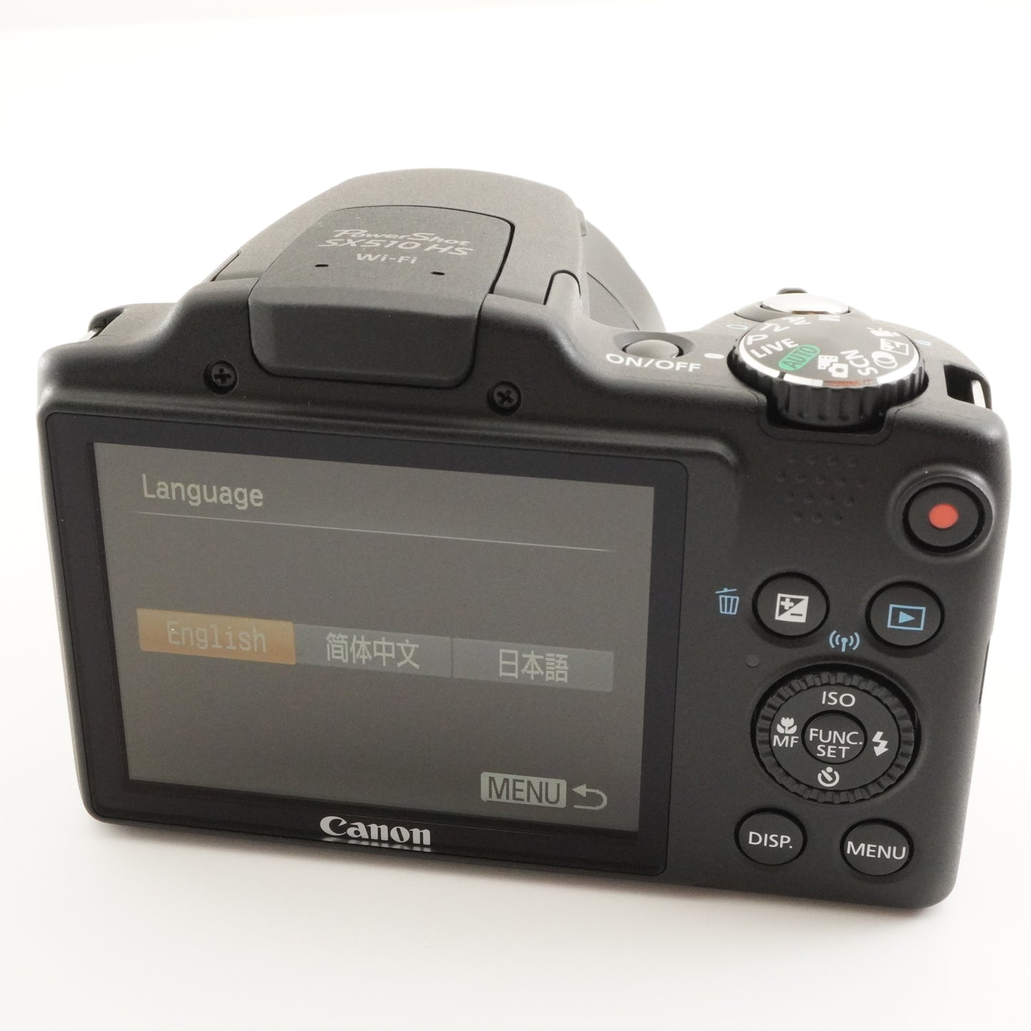Canon PowerShot SX510 HS Black In Box With 4GB SDHC Card from Japan #5862