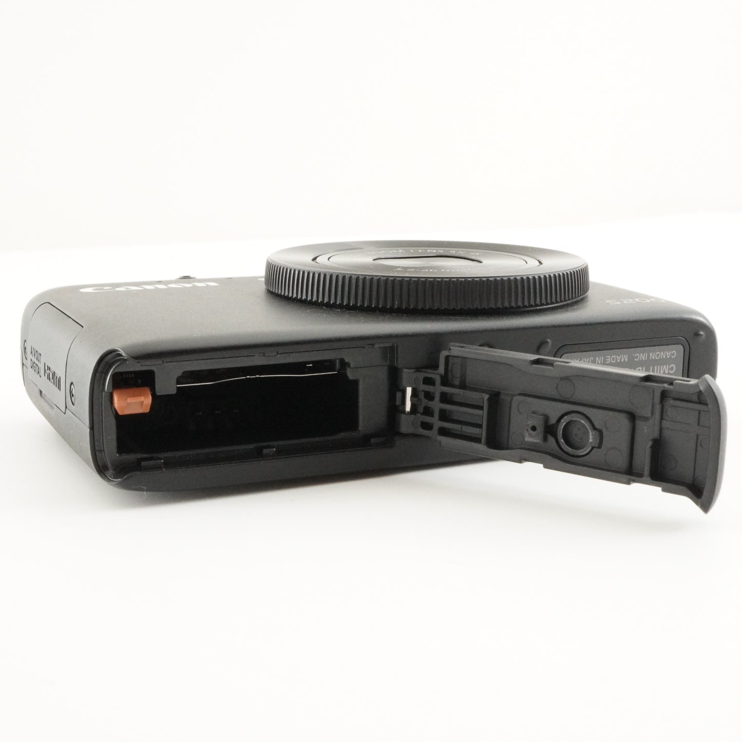 Canon PowerShot S200 Black With 4GB SDHC Card from Japan #5861