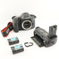 [4,463 Shots] Canon EOS 7D + Battery Grip BG-E7 DSLR Camera from Japan #7487