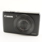 Canon PowerShot S200 Black With 4GB SDHC Card from Japan #5861