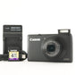 Canon PowerShot S200 Black With 4GB SDHC Card from Japan #5861