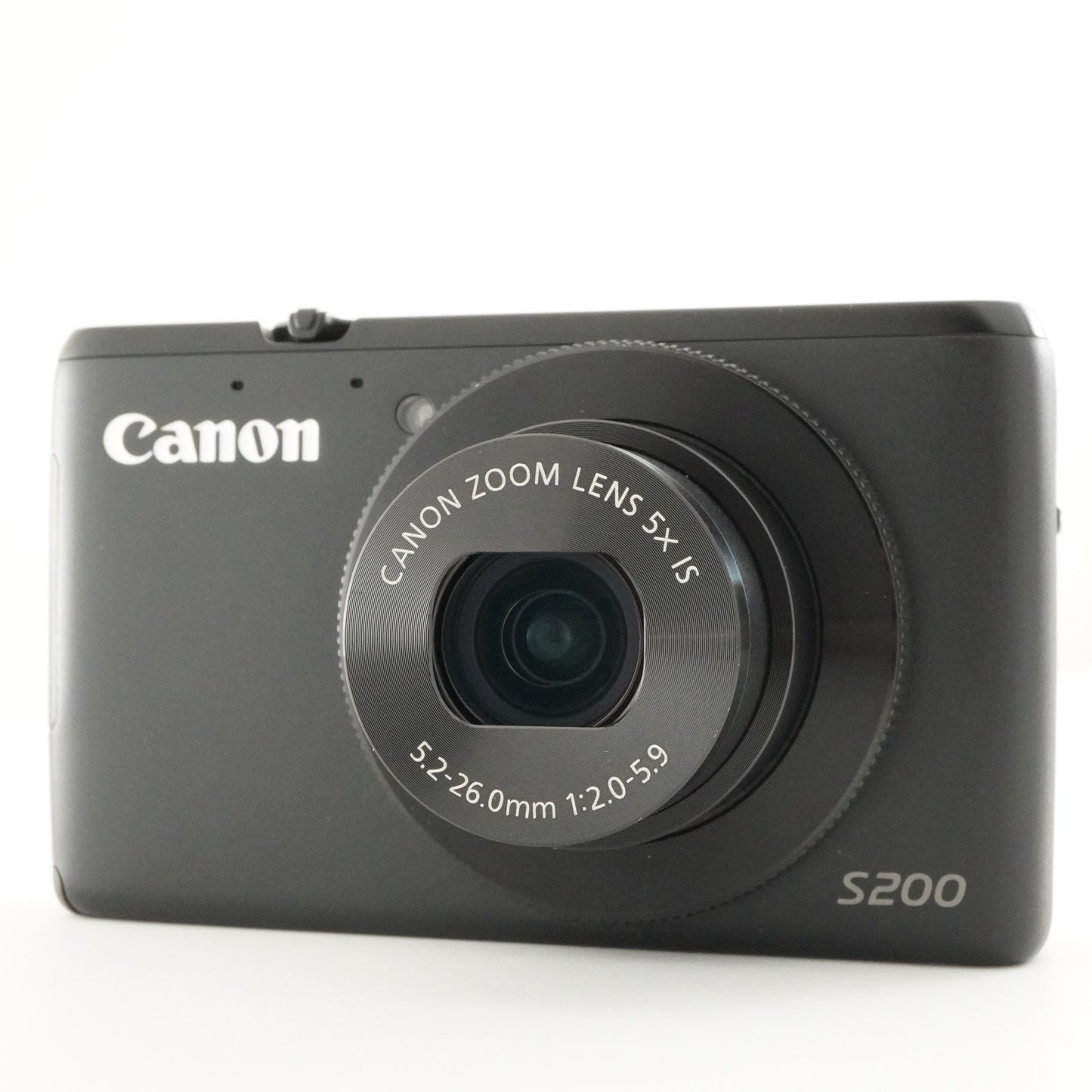Canon PowerShot S200 Black With 4GB SDHC Card from Japan #5861