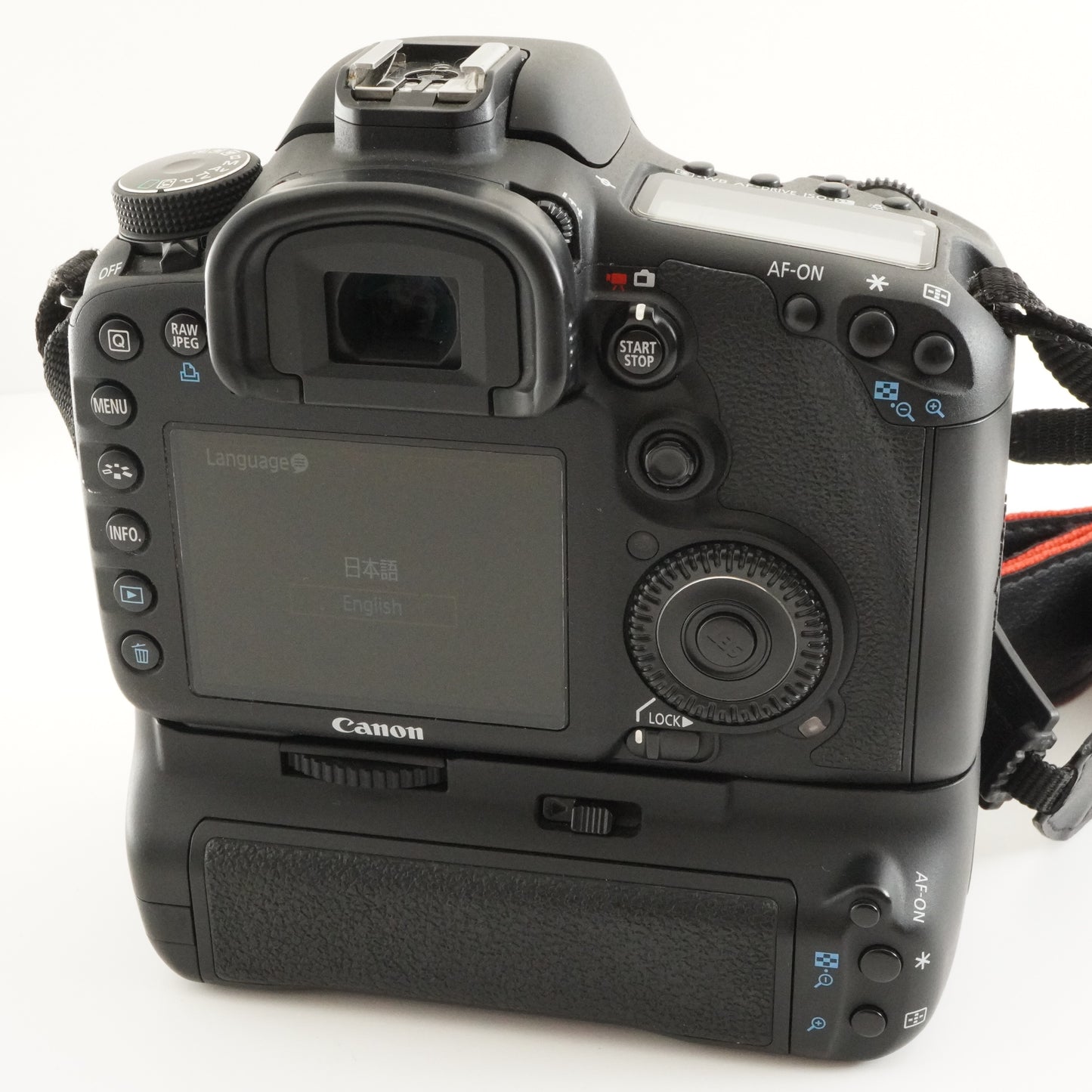 [4,463 Shots] Canon EOS 7D + Battery Grip BG-E7 DSLR Camera from Japan #7487