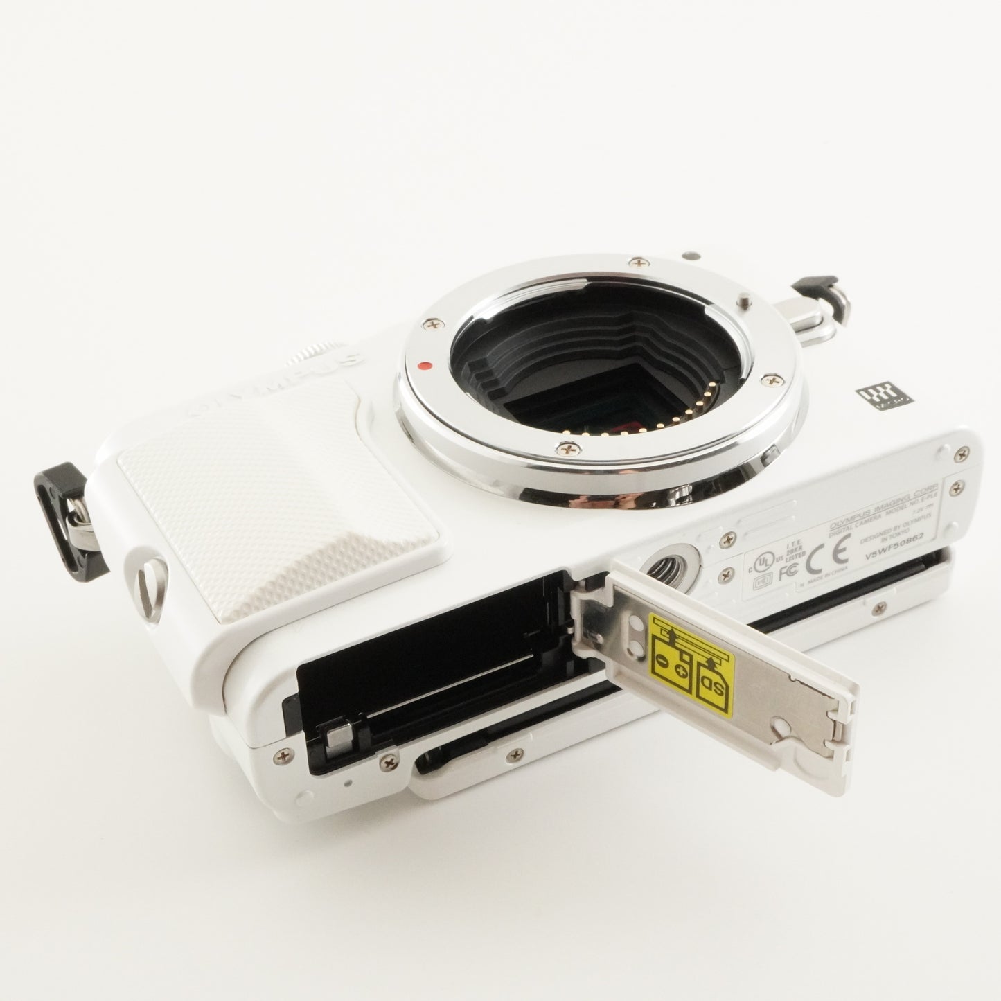 [Only 984 Shots] OLYMPUS PEN Lite E-PL6 White + 14-42mm In Box from Japan #7502