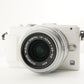 [Only 984 Shots] OLYMPUS PEN Lite E-PL6 White + 14-42mm In Box from Japan #7502