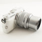 [Only 984 Shots] OLYMPUS PEN Lite E-PL6 White + 14-42mm In Box from Japan #7502