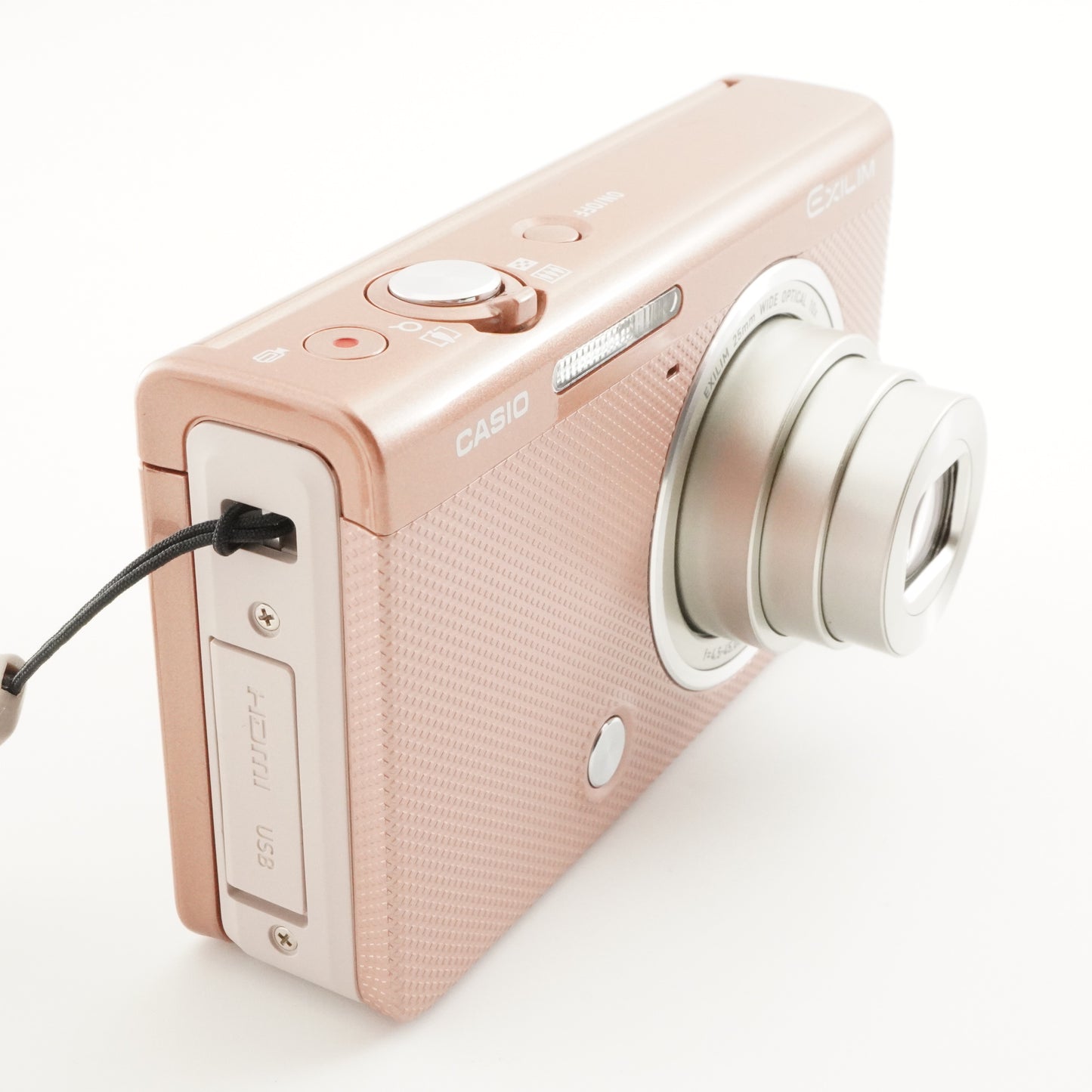 CASIO EXILIM EX-ZR50 Pink With 4GB SDHC Card from Japan #5860