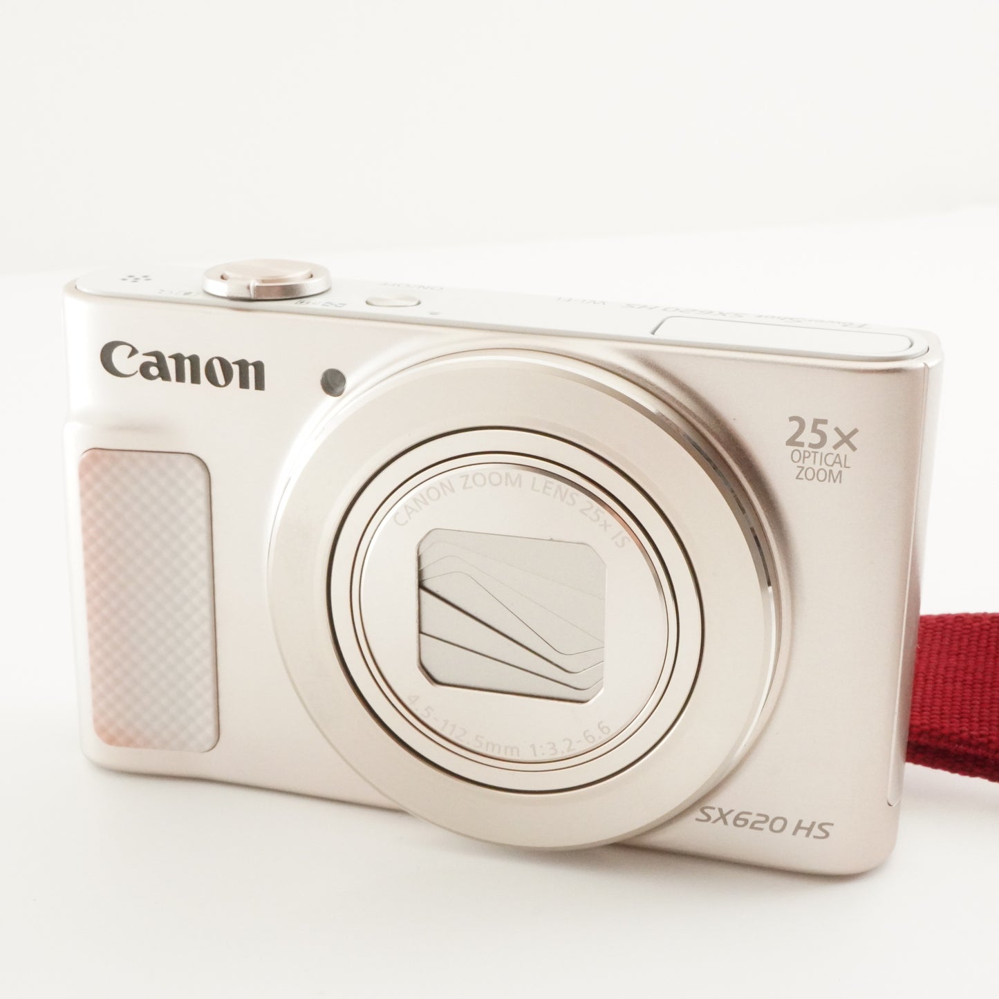 Canon PowerShot SX620 HS White With 4GB SDHC Card from Japan #5878