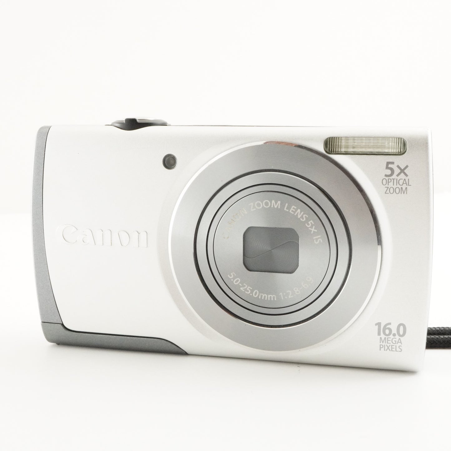 Canon PowerShot A3500 IS Silver With 4GB SDHC Card from Japan #5879