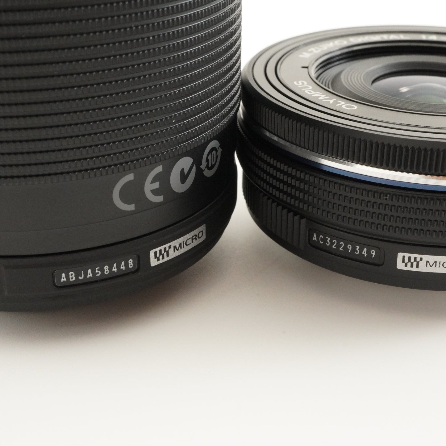 [Only 406 Shots] OLYMPUS PEN E-PL6 Black +14-42mm EZ +40-150mm from Japan #7500