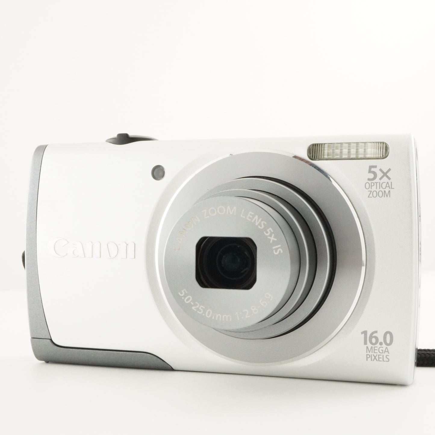 Canon PowerShot A3500 IS Silver With 4GB SDHC Card from Japan #5879