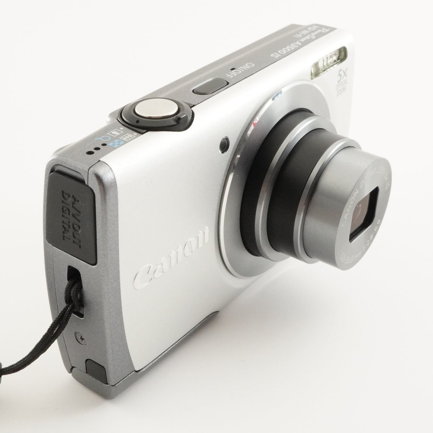 Canon PowerShot A3500 IS Silver With 4GB SDHC Card from Japan #5879