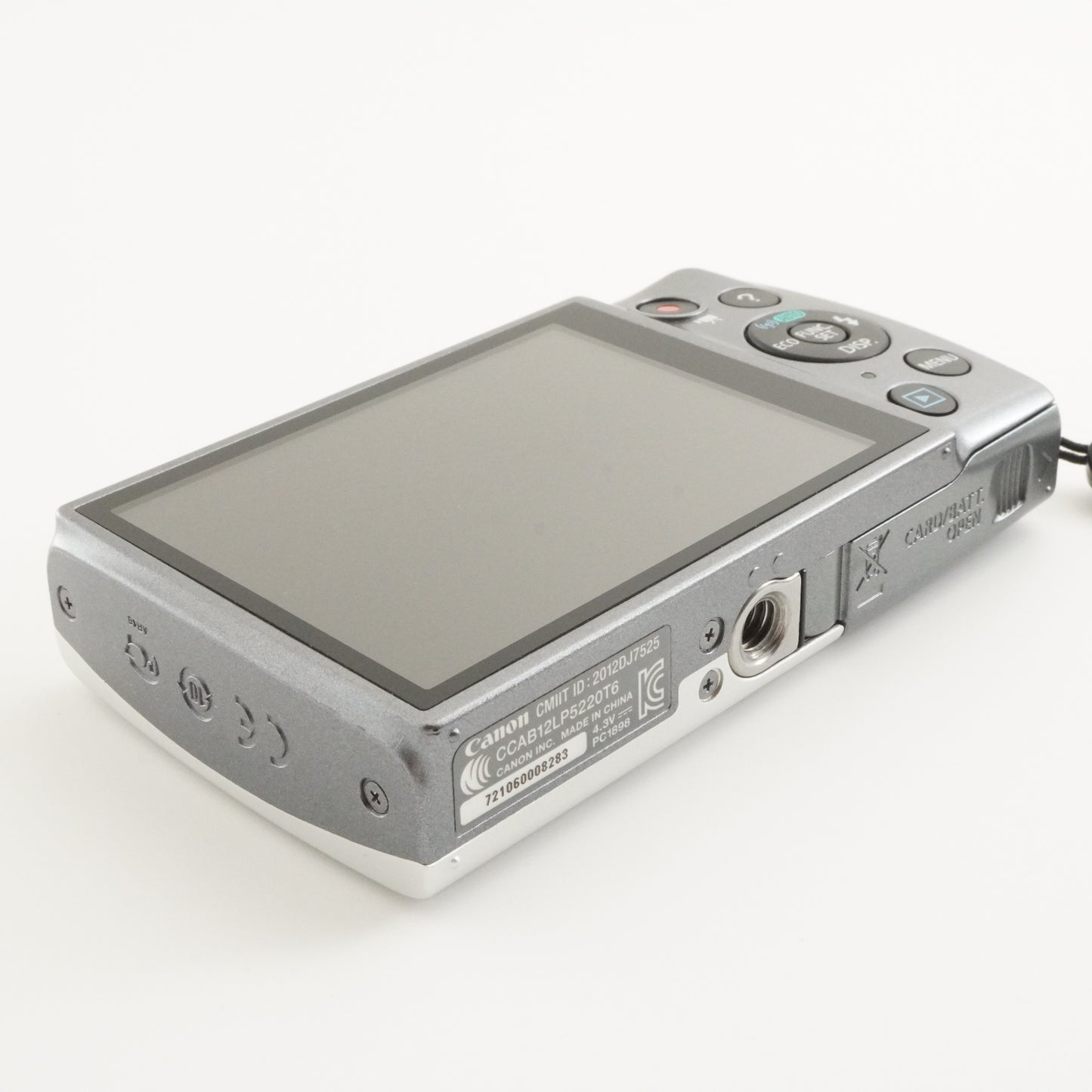 Canon PowerShot A3500 IS Silver With 4GB SDHC Card from Japan #5879
