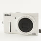 Nikon COOLPIX P310 White With 4GB SDHC Card from Japan #5899