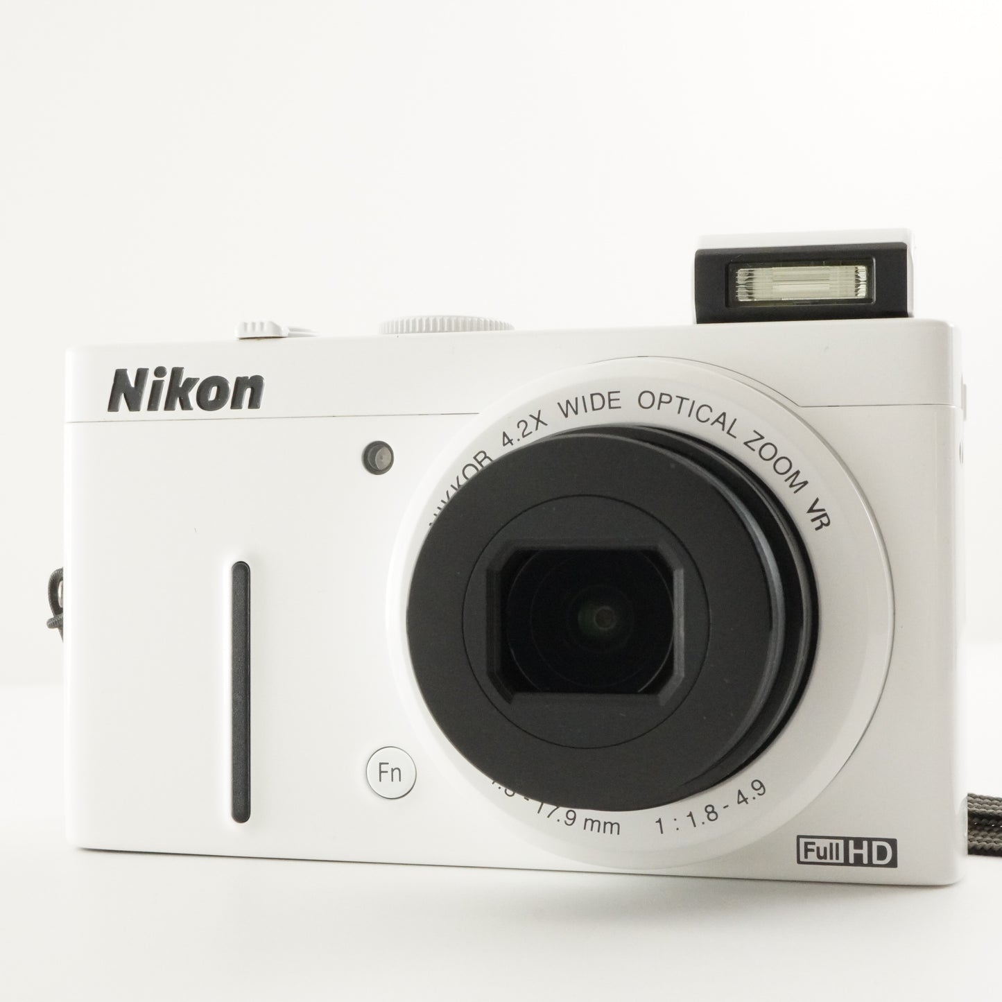 Nikon COOLPIX P310 White With 4GB SDHC Card from Japan #5899