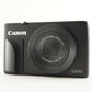 Canon PowerShot S200 Black With 4GB SDHC Card Digital Camera from Japan #7526