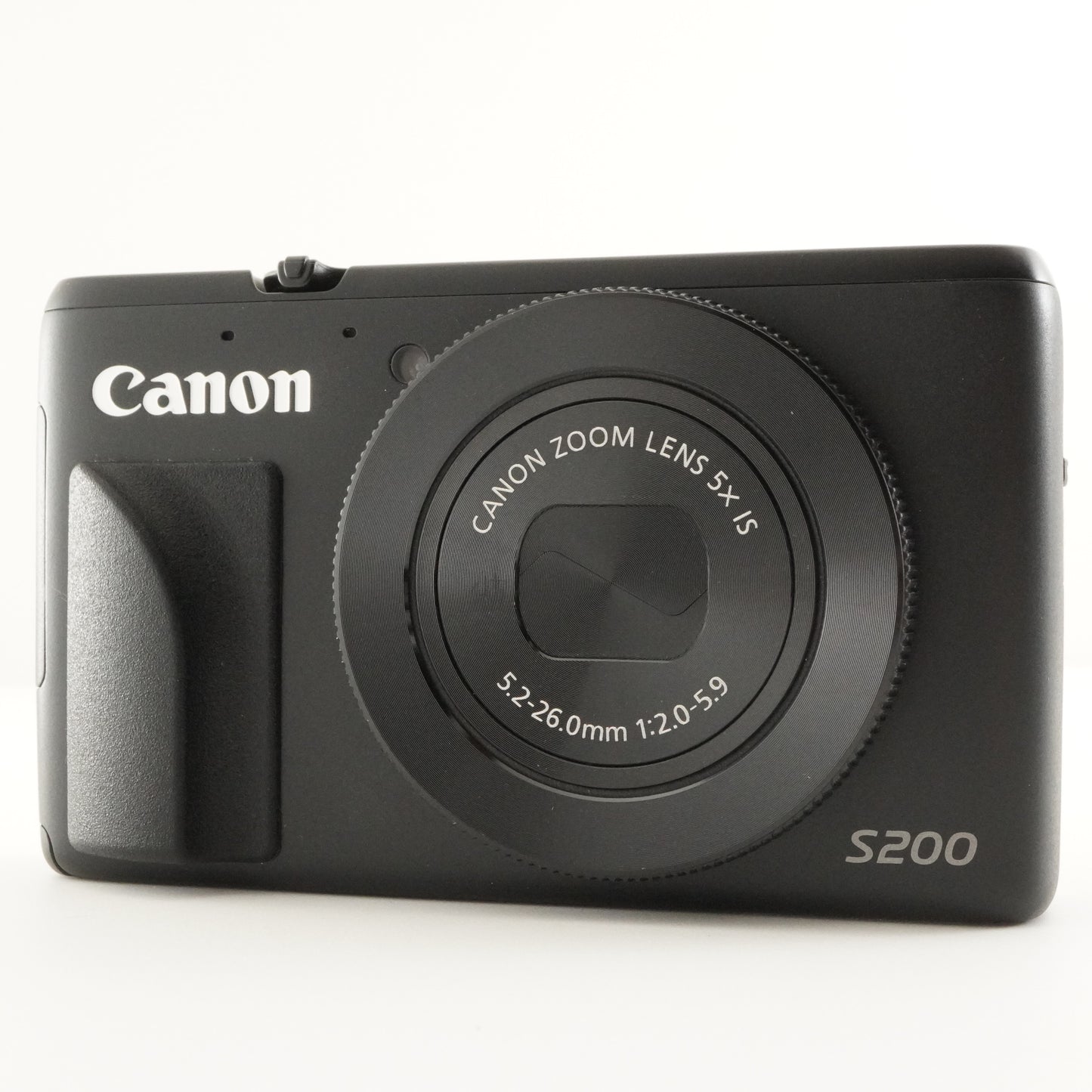 Canon PowerShot S200 Black With 4GB SDHC Card Digital Camera from Japan #7526
