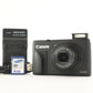 Canon PowerShot S200 Black With 4GB SDHC Card Digital Camera from Japan #7526