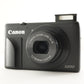 Canon PowerShot S200 Black With 4GB SDHC Card Digital Camera from Japan #7526
