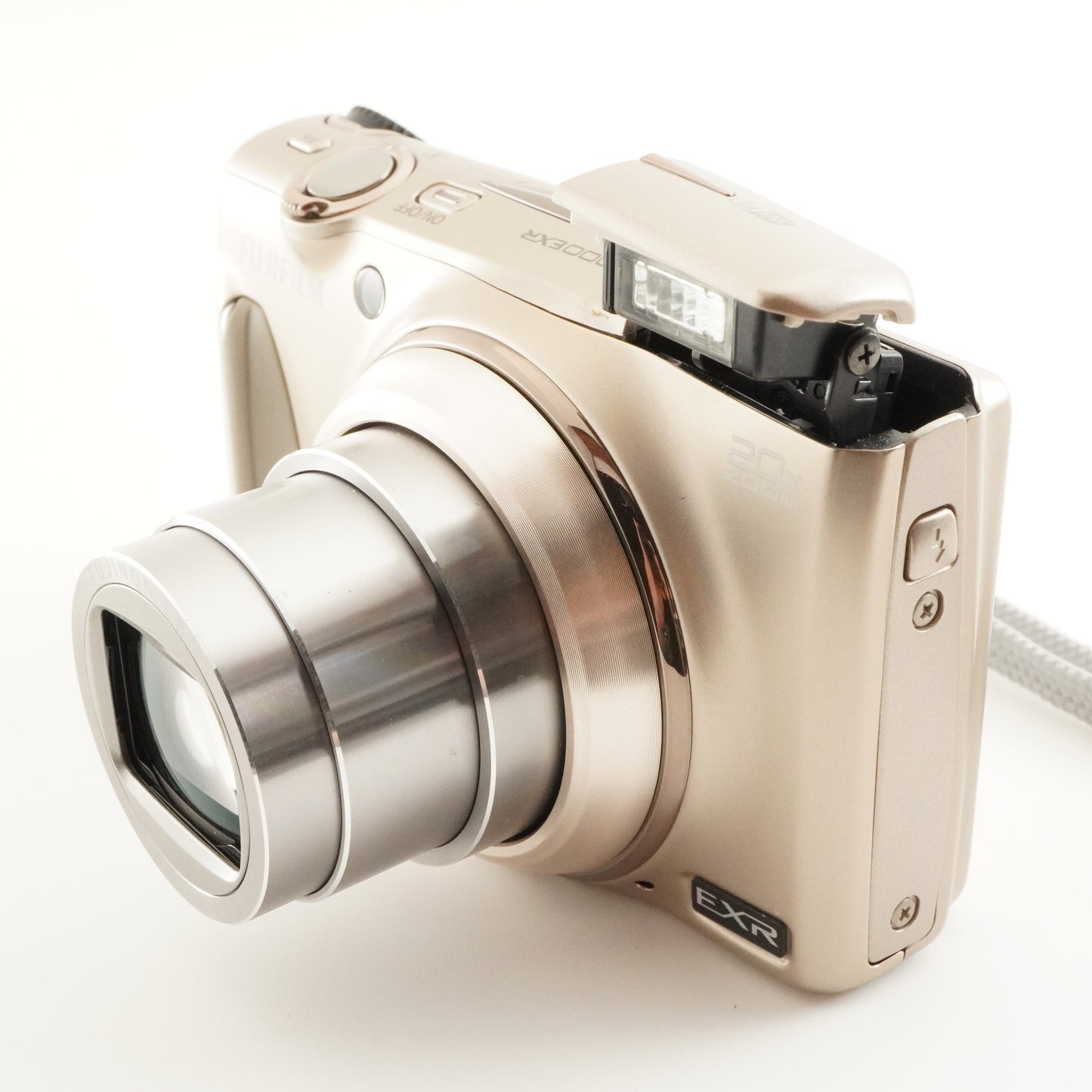 FUJIFILM FinePix F1000 EXR Gold + 4GB SDHC Card Digital Camera from Japan #7510