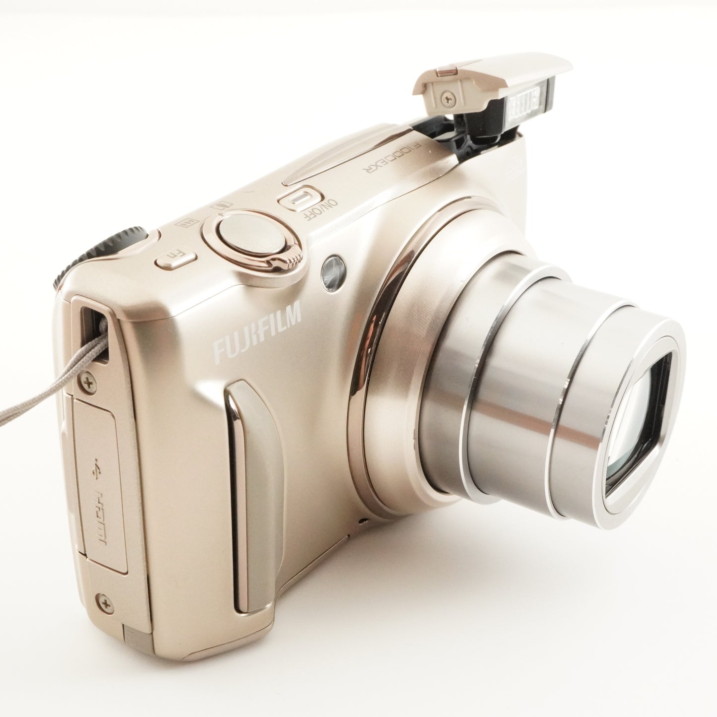 FUJIFILM FinePix F1000 EXR Gold + 4GB SDHC Card Digital Camera from Japan #7510