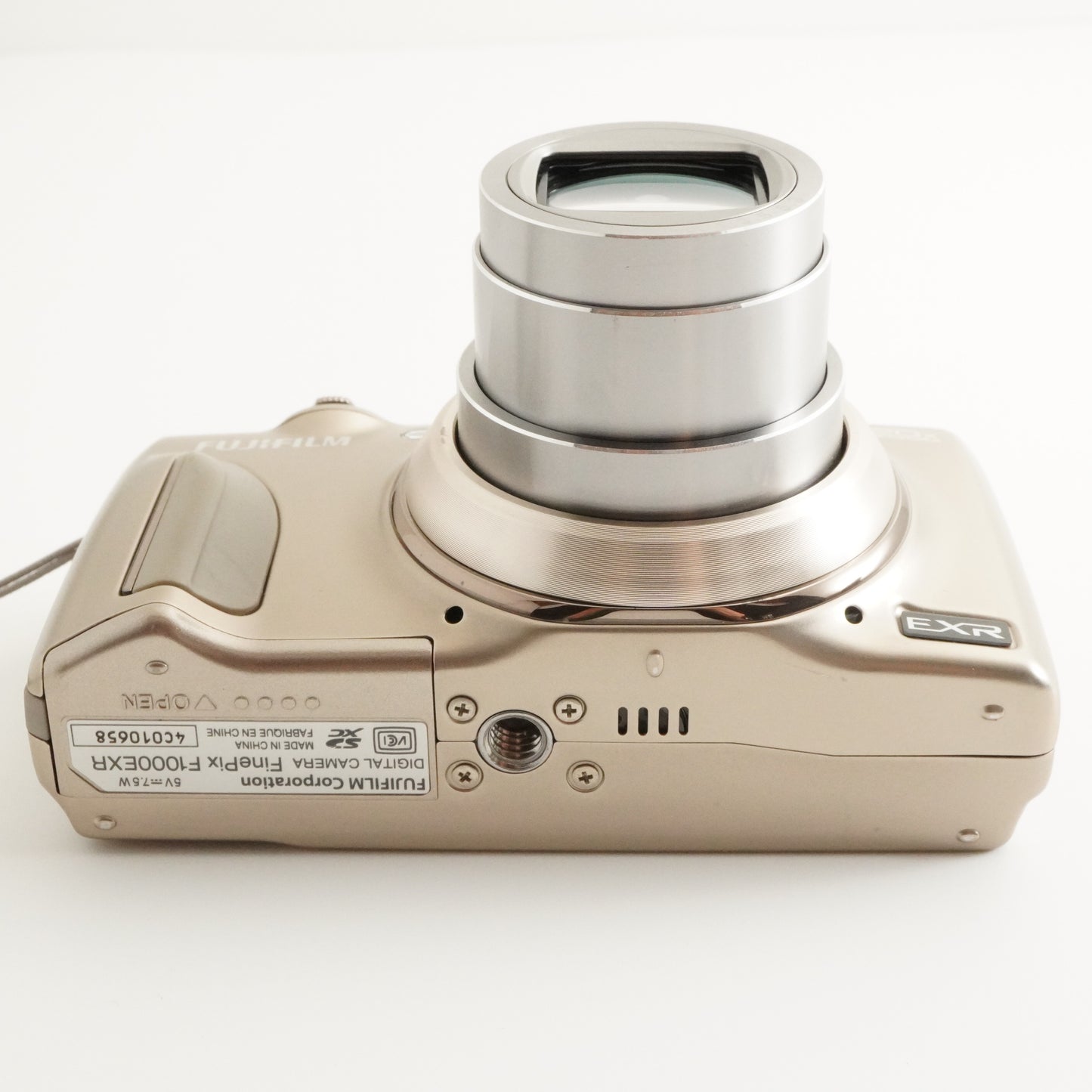 FUJIFILM FinePix F1000 EXR Gold + 4GB SDHC Card Digital Camera from Japan #7510