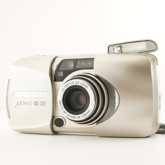 OLYMPUS mju III 120 [mju:] Point & Shoot Film Camera from Japan #7495