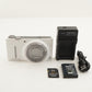 Nikon COOLPIX S9400 White With 4GB SDHC Card Digital Camera from Japan #3131