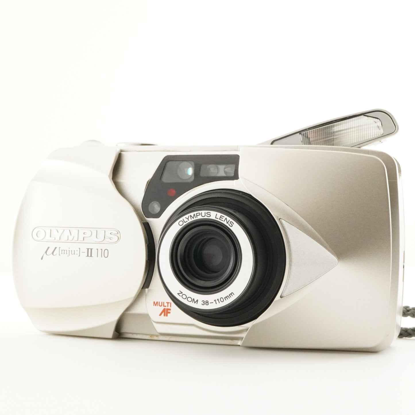 OLYMPUS mju II 110 [mju:] With Case Point & Shoot Film Camera from Japan #7498
