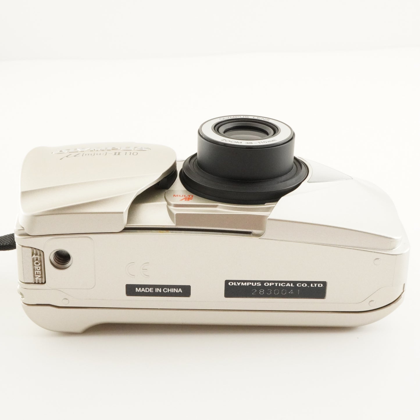 OLYMPUS mju II 110 [mju:] With Case Point & Shoot Film Camera from Japan #7498